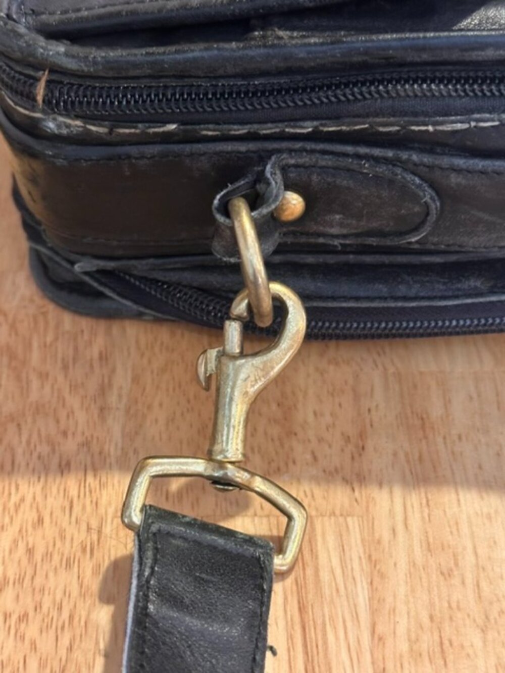 Coach | Vintage Leather Laptop Attache Briefcase Satchel Bag Black - Picture 13 of 16